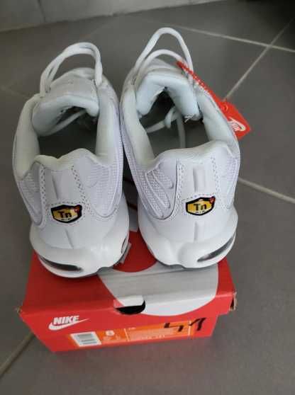 "Buty damskie Trampki"Nike_Air_Max_TN_Plus_White Roz.45