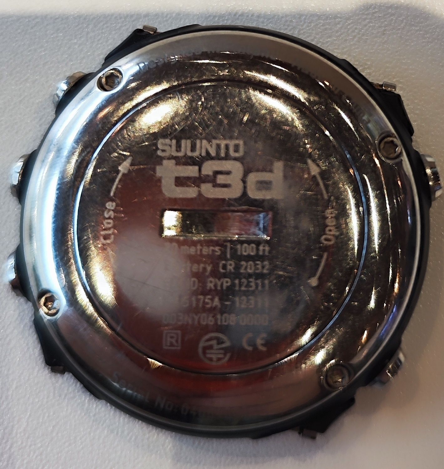 Smart watch Suunto t3d bateria 365 dni zegarek sportowy CR2032
