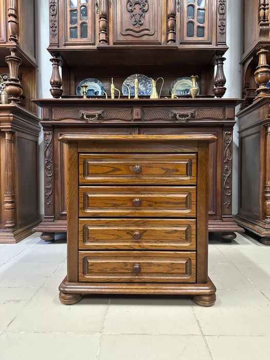 Тумба приліжкова дуб 3643 комод дерево 3644