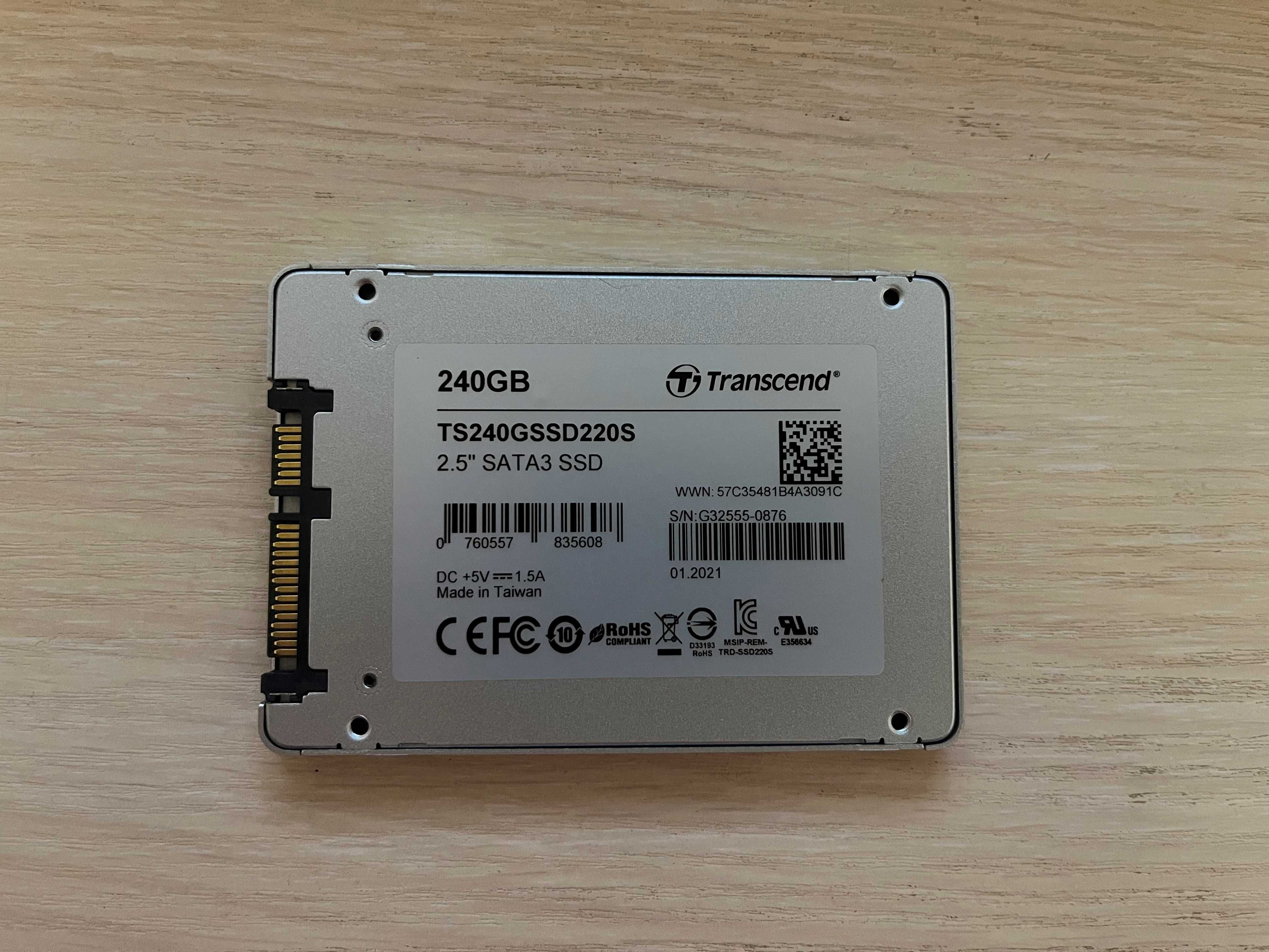 Transcend SSD220S Premium 240GB 2.5" SATA III
