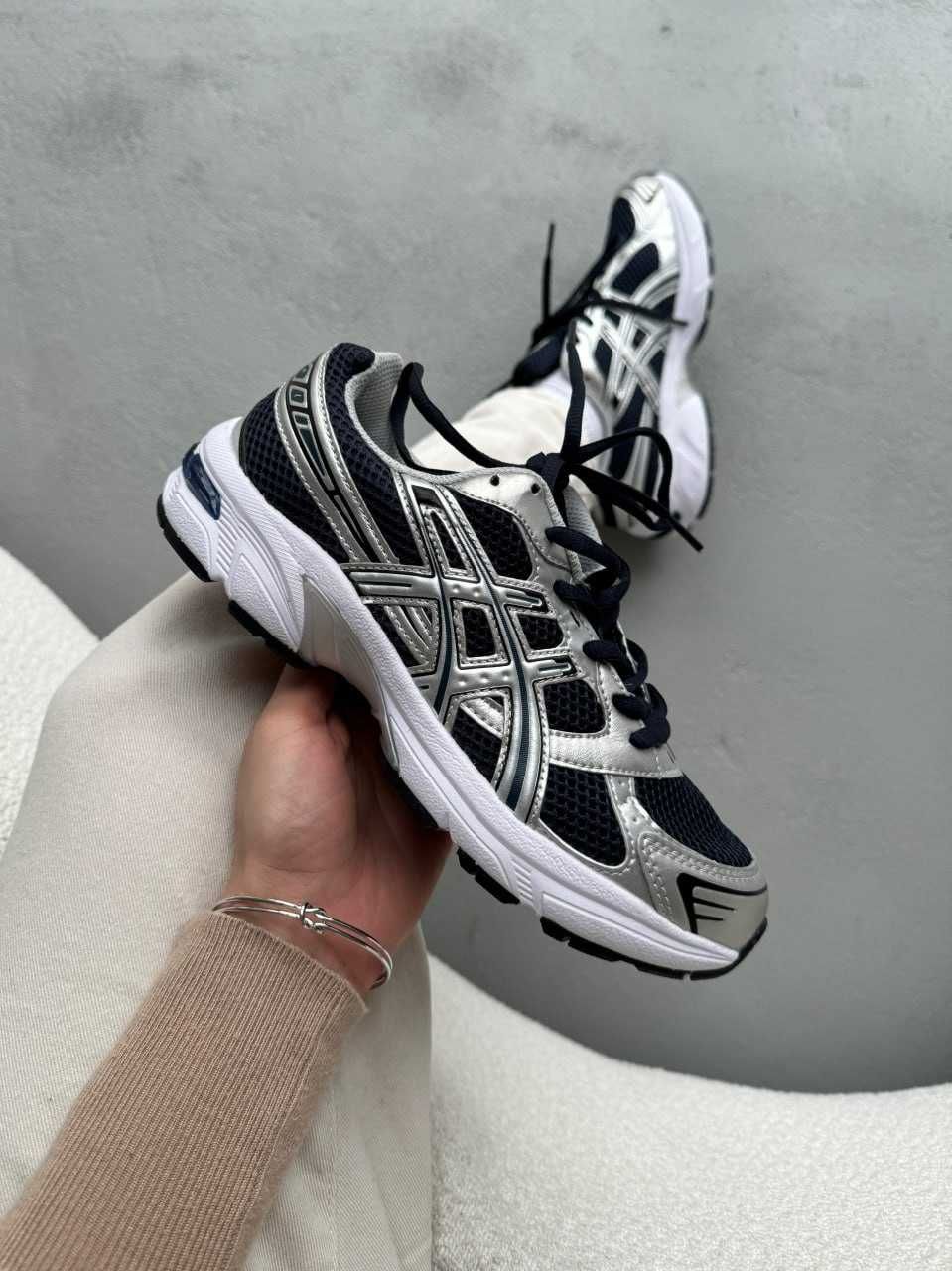 Кросівки Asics Gel-1130 Black/Silver