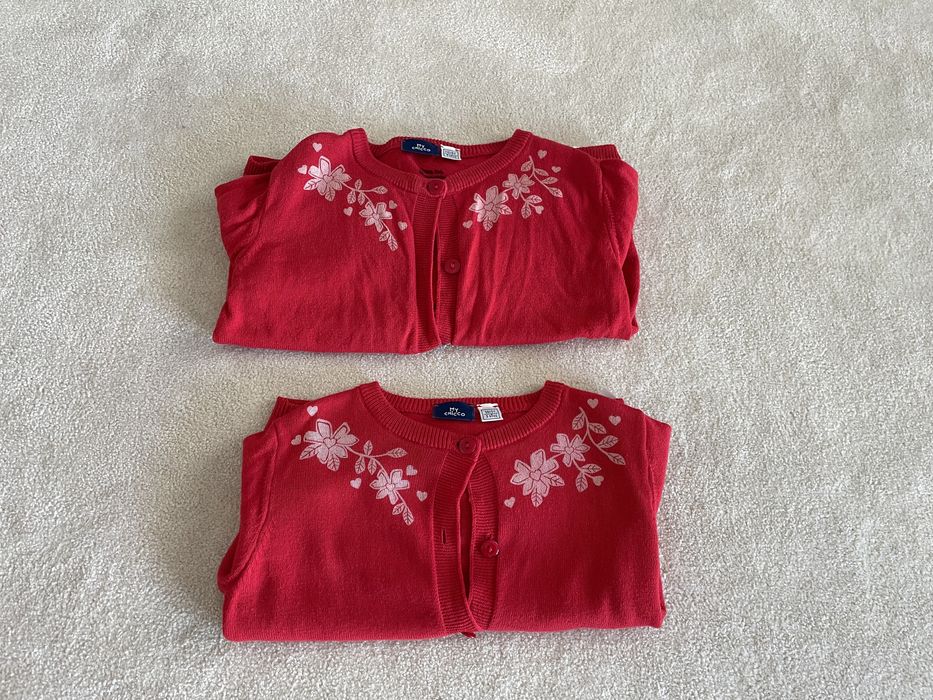 Casacos de malha Chicco 3 e 5 anos