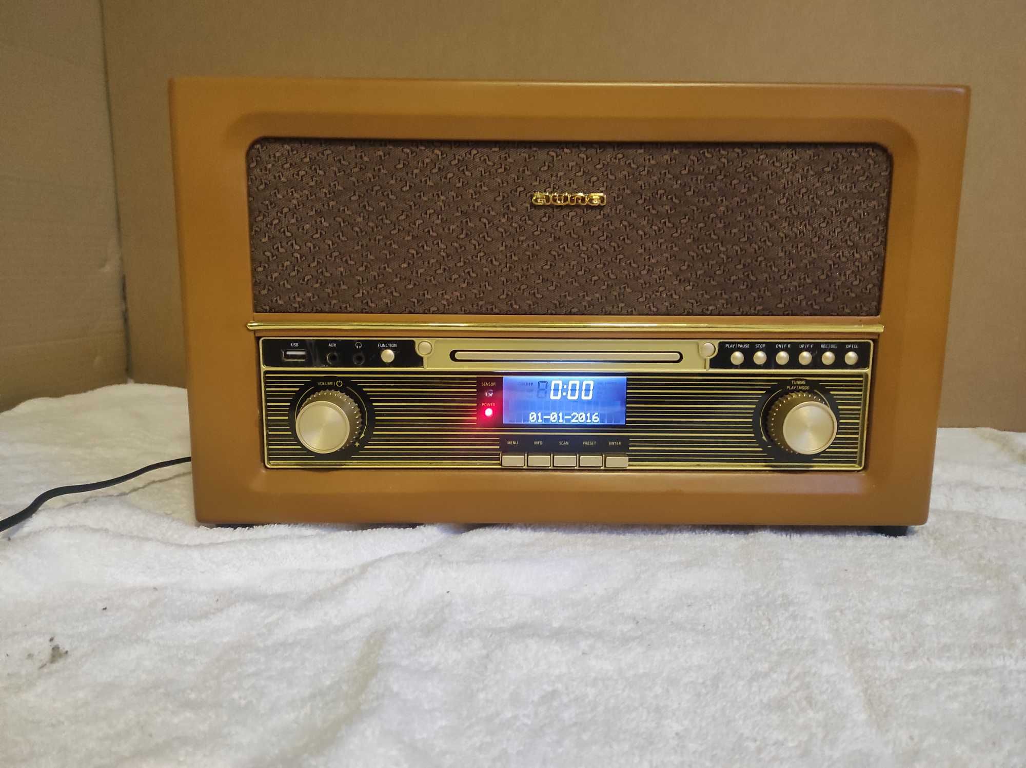 Wieża stereo w stylu retro Belle Epoque 1906 DAB