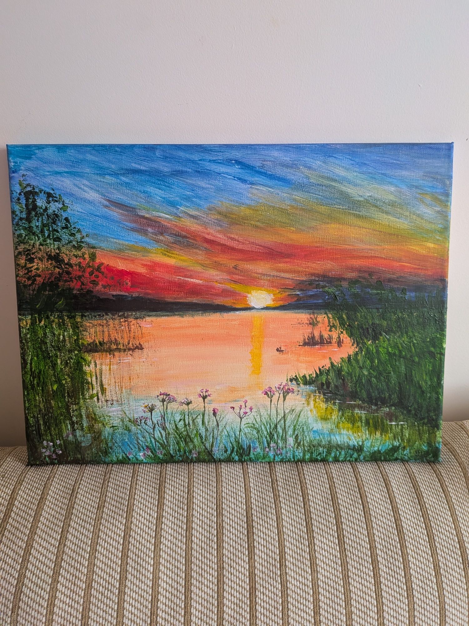 Obraz Zachód słońca 30x40