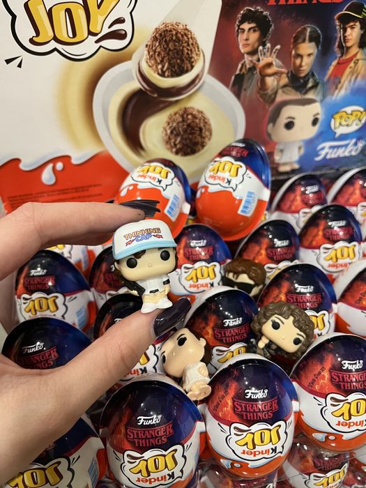 Яйце Kinder Joy Funko Pop Stranger Things Кіндер Джой "Дивні дива"