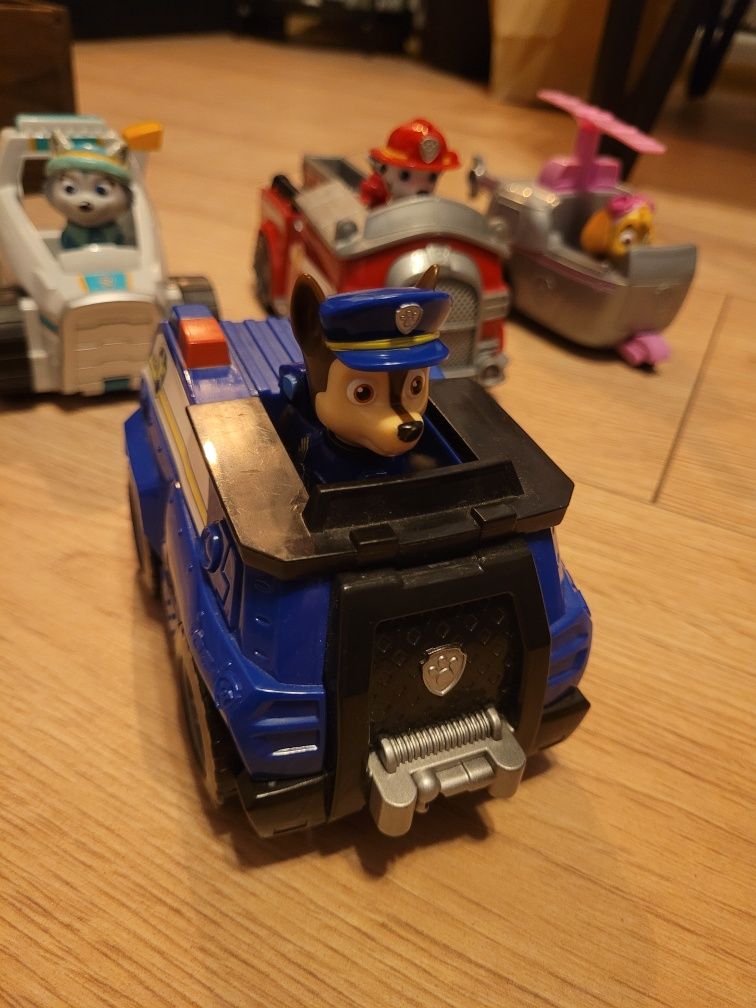 Psi Patrol Paw Patrol pojazdy figurki