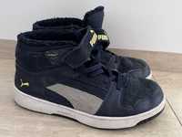 Puma buty ocieplane Rebound 34 ciemny granat