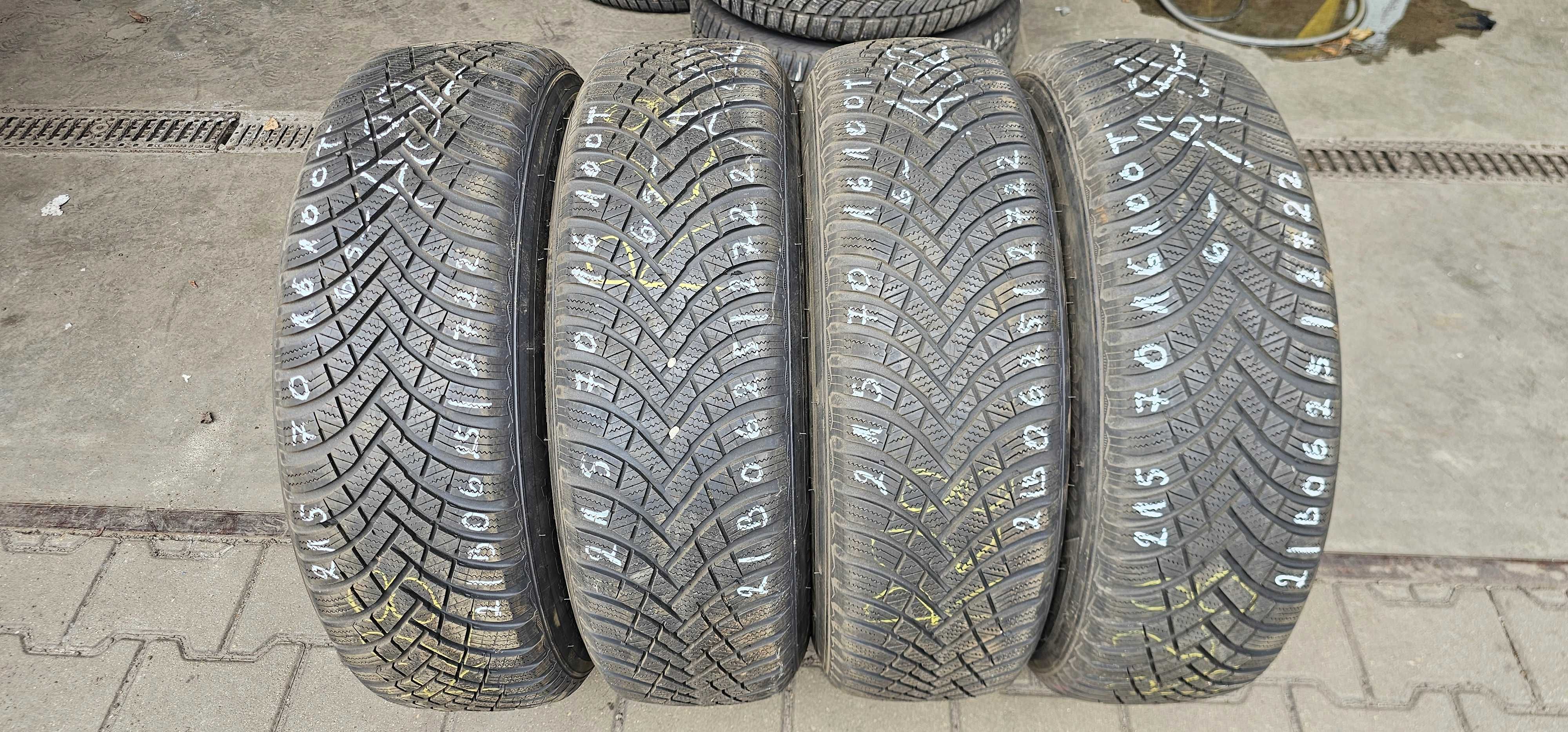 4szt używane opony zimowe 215/70R16 Hankook Winter icept Evo3 W-wa