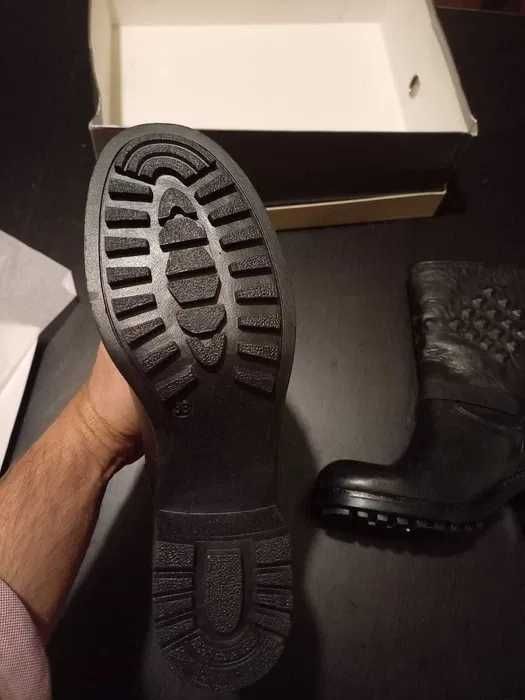 Botas Mulher Tamanho 38 Pretas