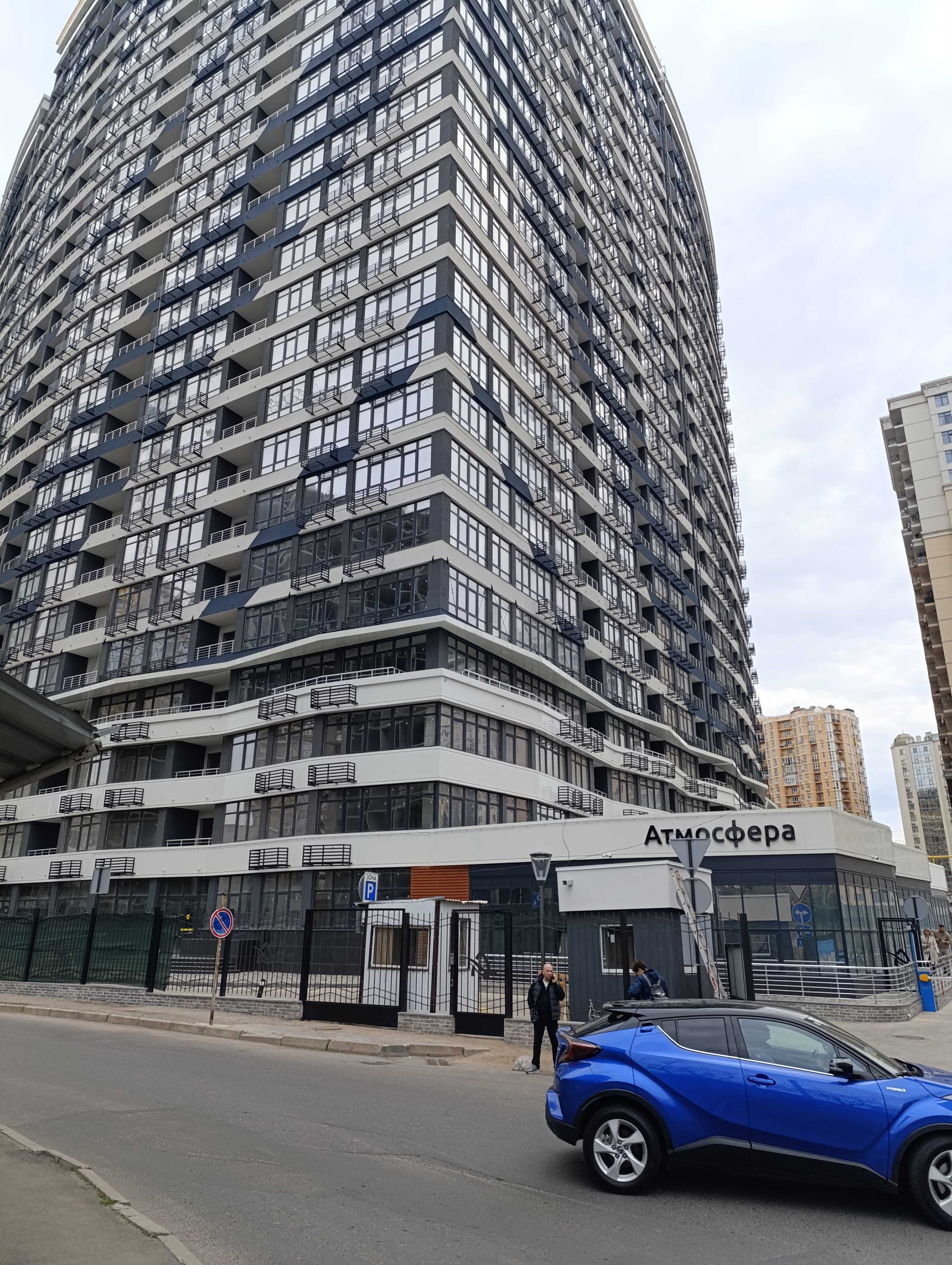 ЖК Атмосфера Секция сдана евро-двушка  с видом на море.