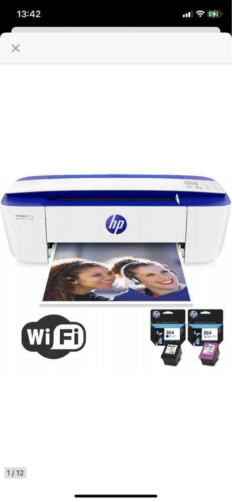 Urządzenie wielofunkcyjne/drukarka HP Deskjet 3760