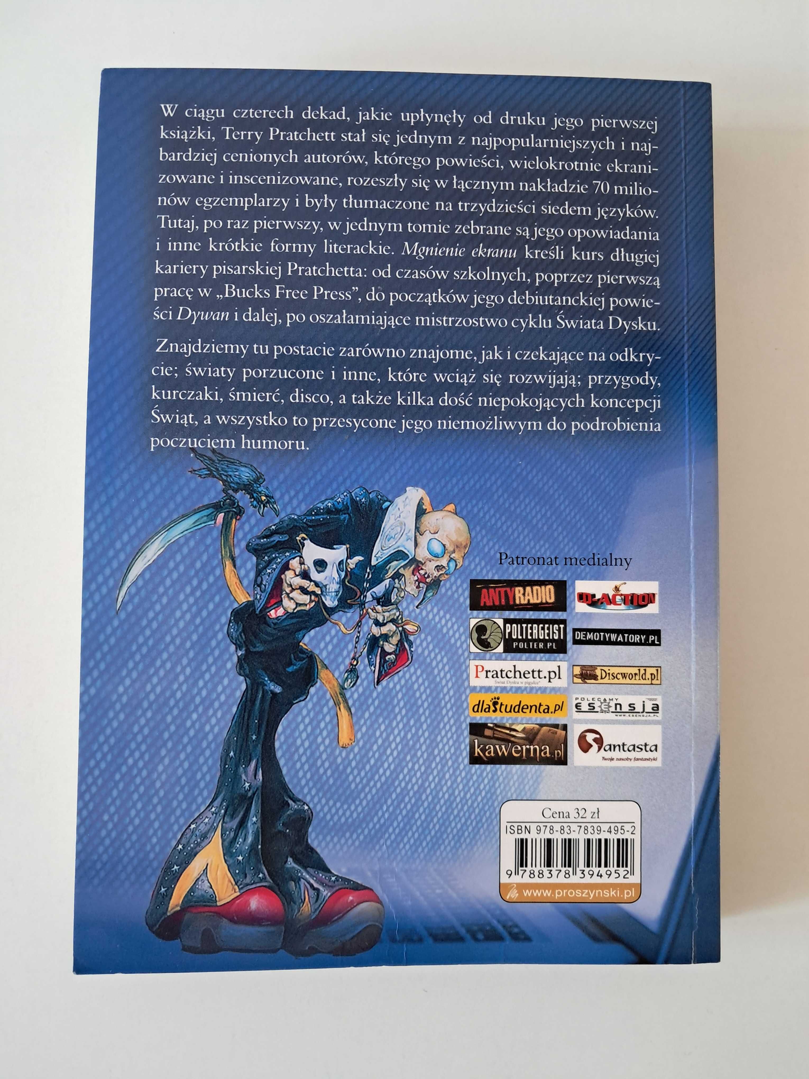 Książka „Mgnienie ekranu” T. Pratchett, do sprzedania