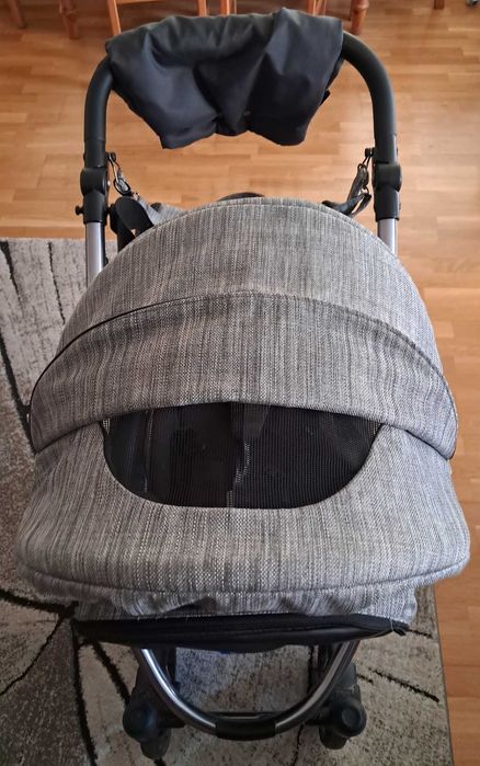 Wózek 2w1 Bebetto Bresso Premium Class (szary)