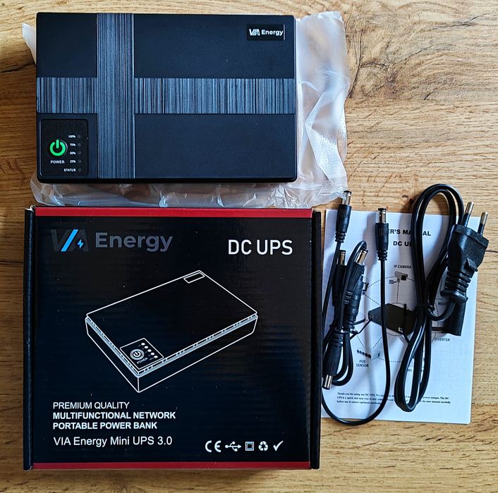 В НАЯВНОСТІ !!! ДБЖ 12000 Ma, 36Bт, VIA Energy mini UPS 3.0