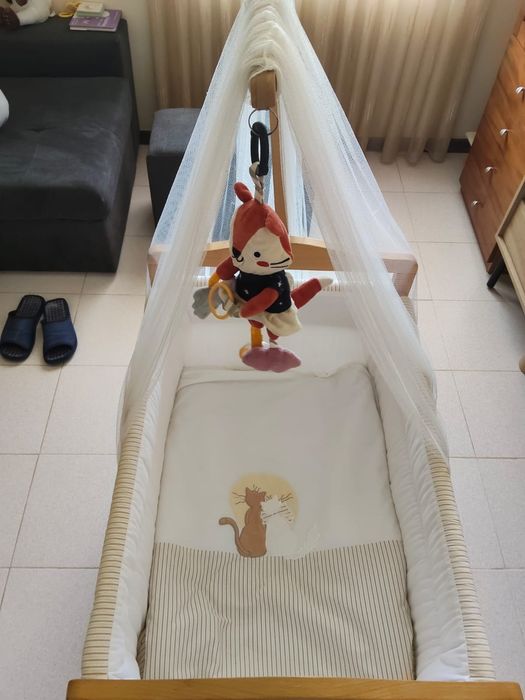 Berço bebé recém nascido