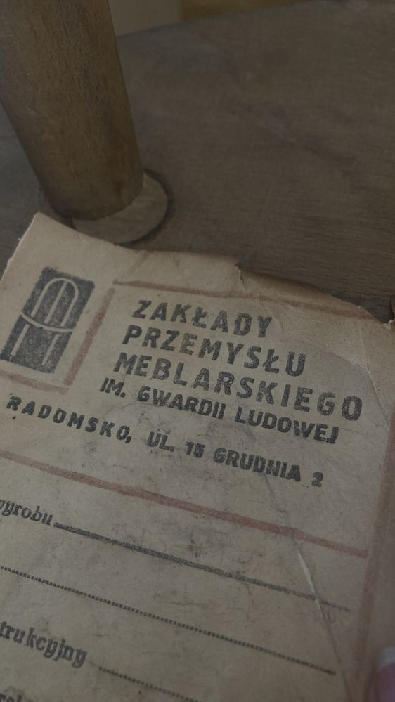 Zestaw hokerów do baru, krzesła PRL [4 szt]