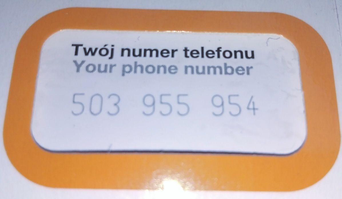 Złoty prosty numer - Złote proste numery Orange Play Plus T-mobile