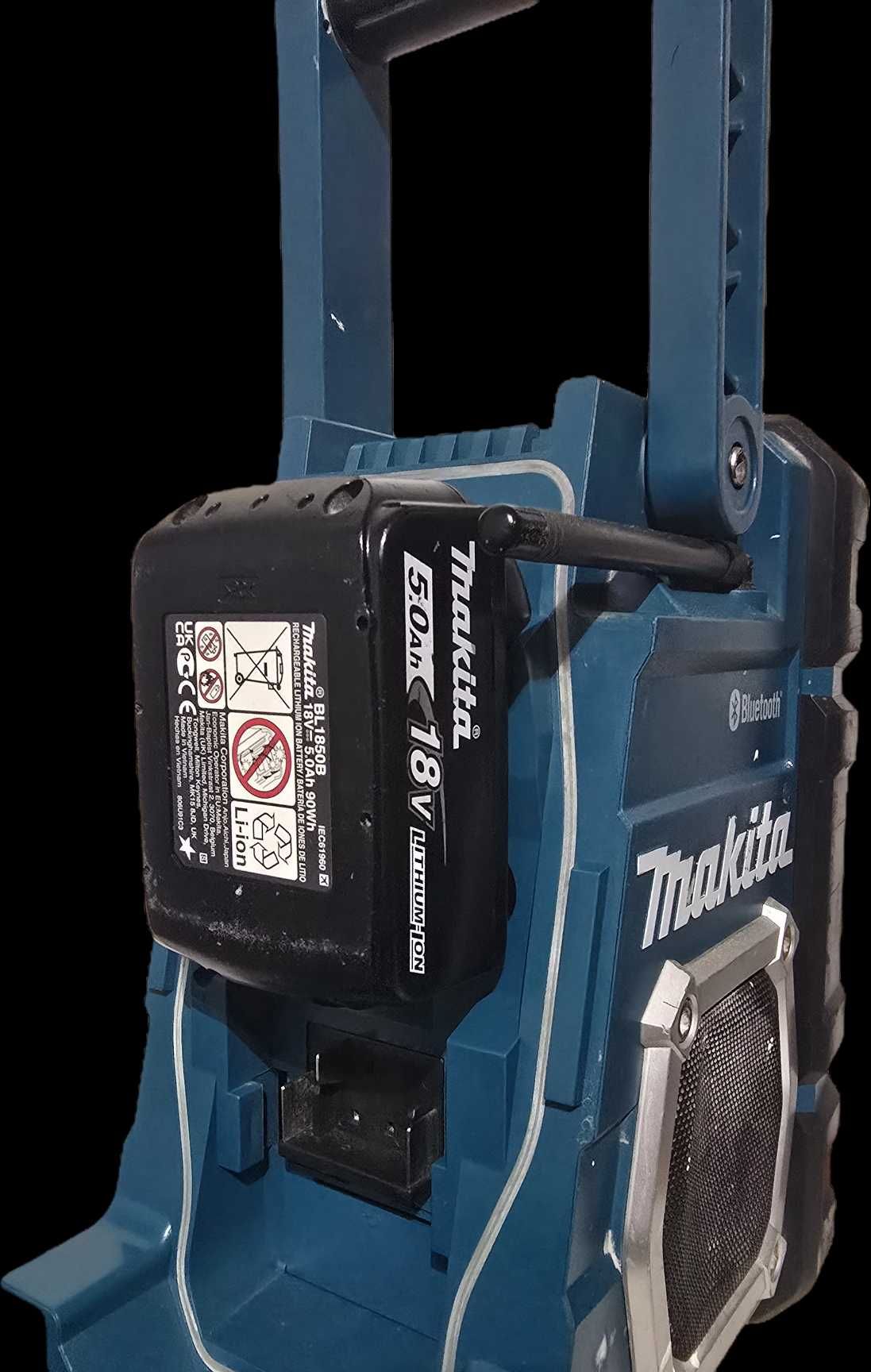 Radio budowlane Makita DMR106 bluetooth + akumulator 5.0Ah 18V