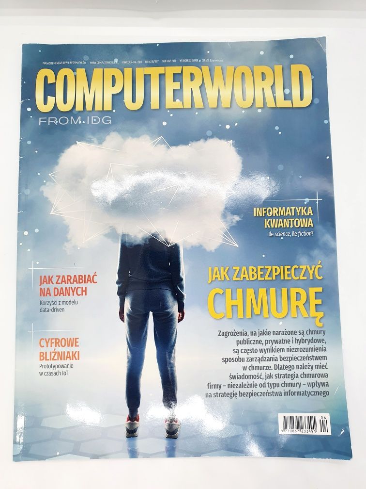 Czasopismo gazeta Computerworld kwiecień-maj 2019 nr 04-05/1087