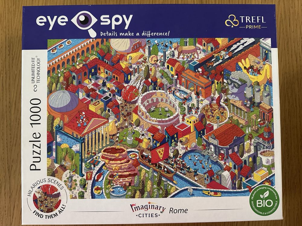 Puzzle 1000 elementów - Rzym, Trefl