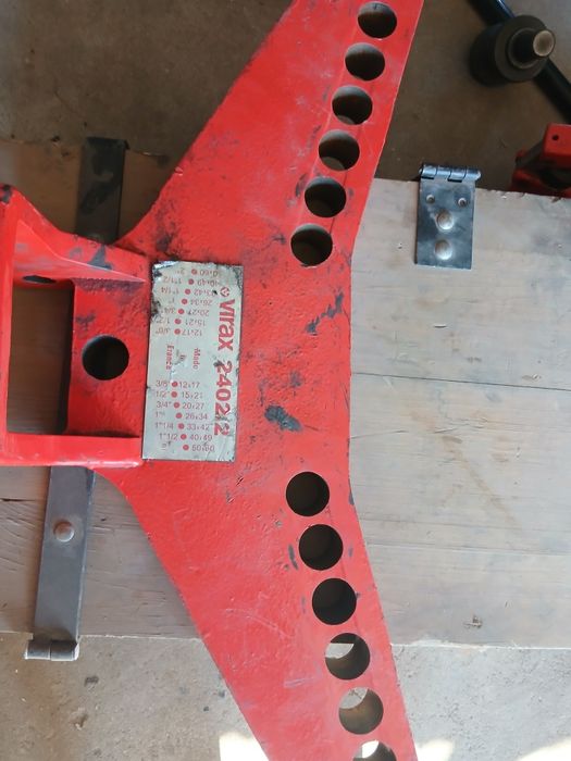 Máquina de curvar tubos hidráulica VIRAX