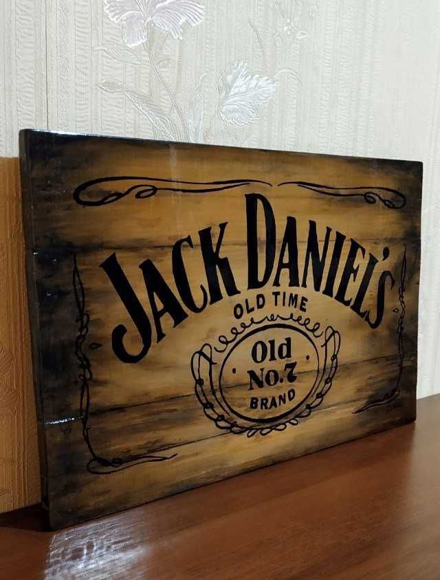 Jack Daniel’s whiskey loft картина лофт ключница Джек Дэниэлс виски