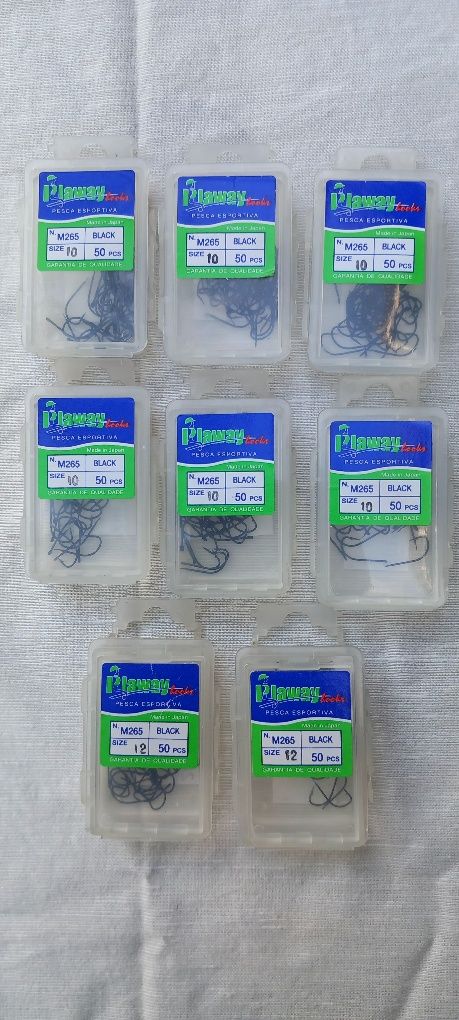 Caixas de anzóis para pesca