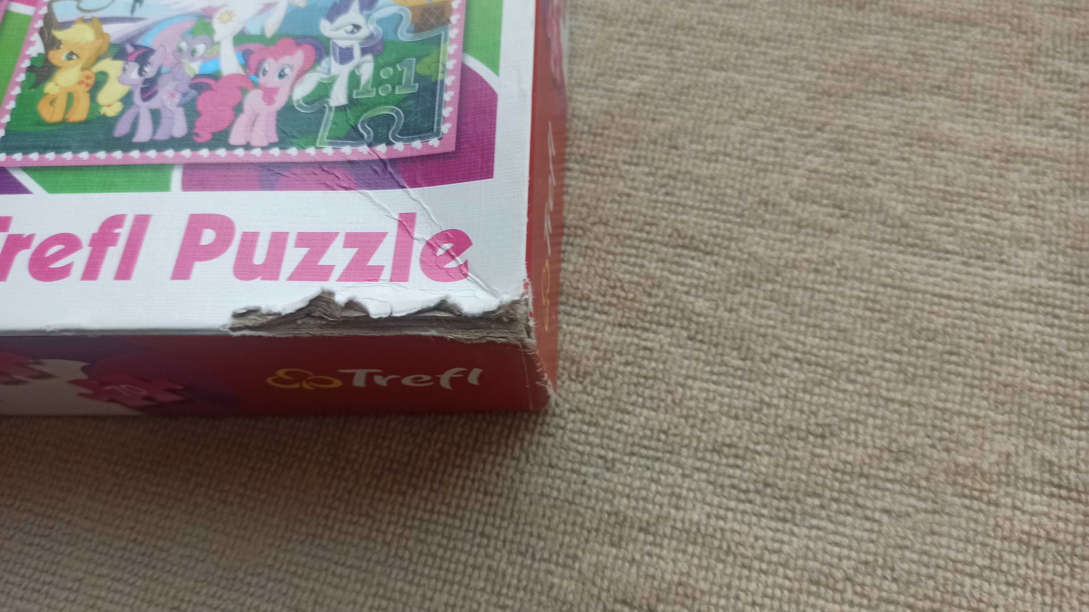 Puzzle Trefl 4 w 1 My little pony
