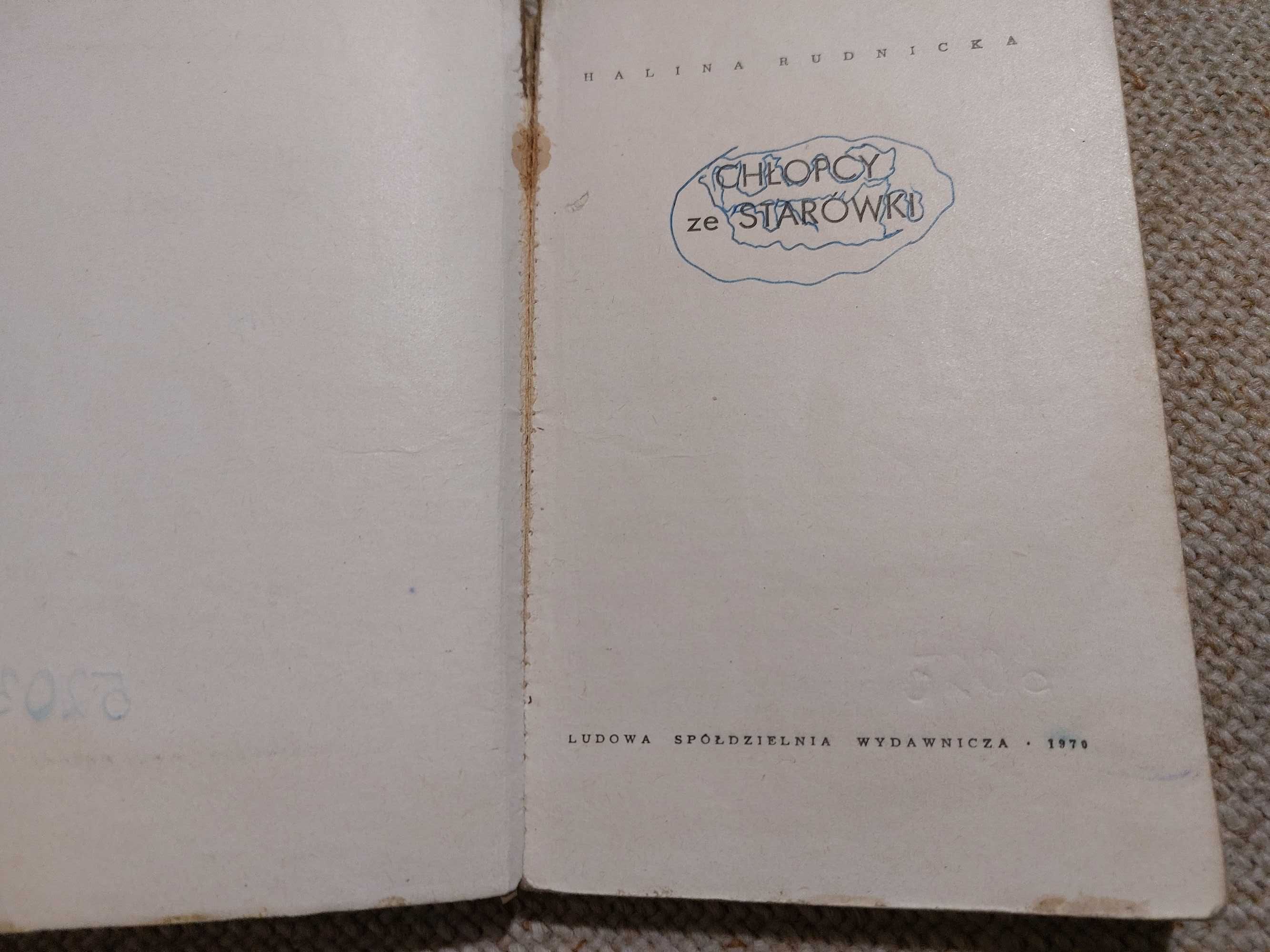 Chłopcy ze Starówki Halina Rudnicka 1970