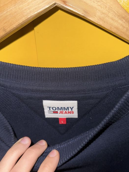 Тёмно синиц свитшот Tommy Jeans