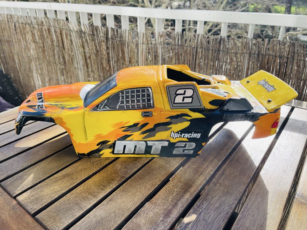 Carroçaria radio modelismo HPI MT2