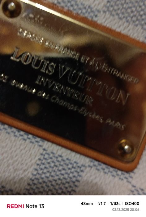 Сумка-тоут Louis Vuitton Damier Azur (