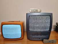 Telewizor retro vintage 2sztuki  zestaw okazja 180zł
