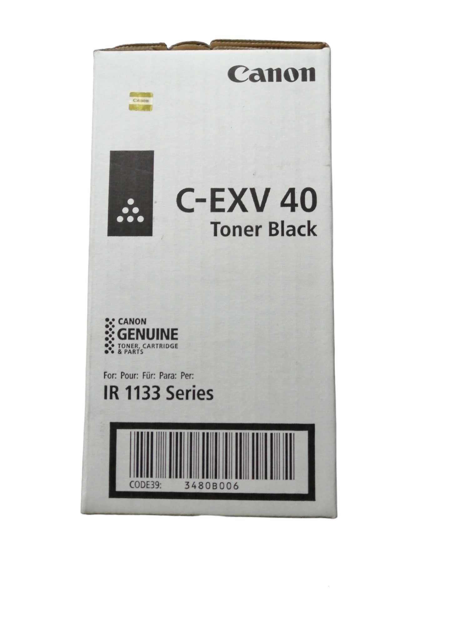 Toner czarny, oryginalny CANON C-EXV40