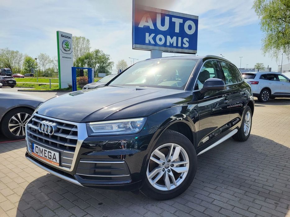 Audi Q5 Salonowy 1 Właśc. Virtual Cockpit Łoptaki F1 Skóra Climatronic 3 stref