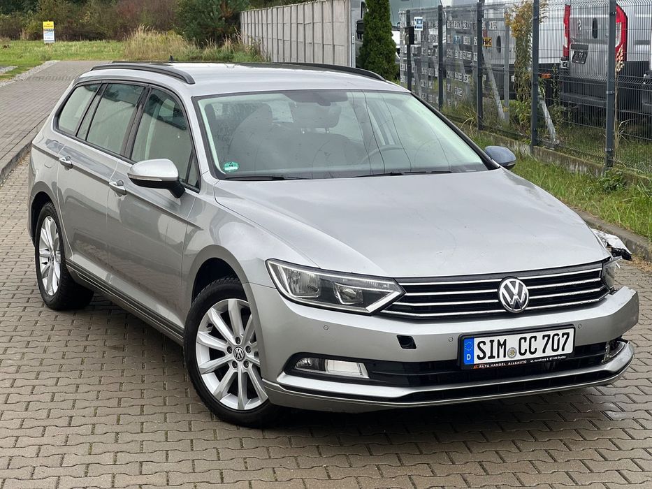 Volkswagen Passat B8 2.0 TDI 150KM DSG Tylko 169tys km / Navi Tempomat Łopatki