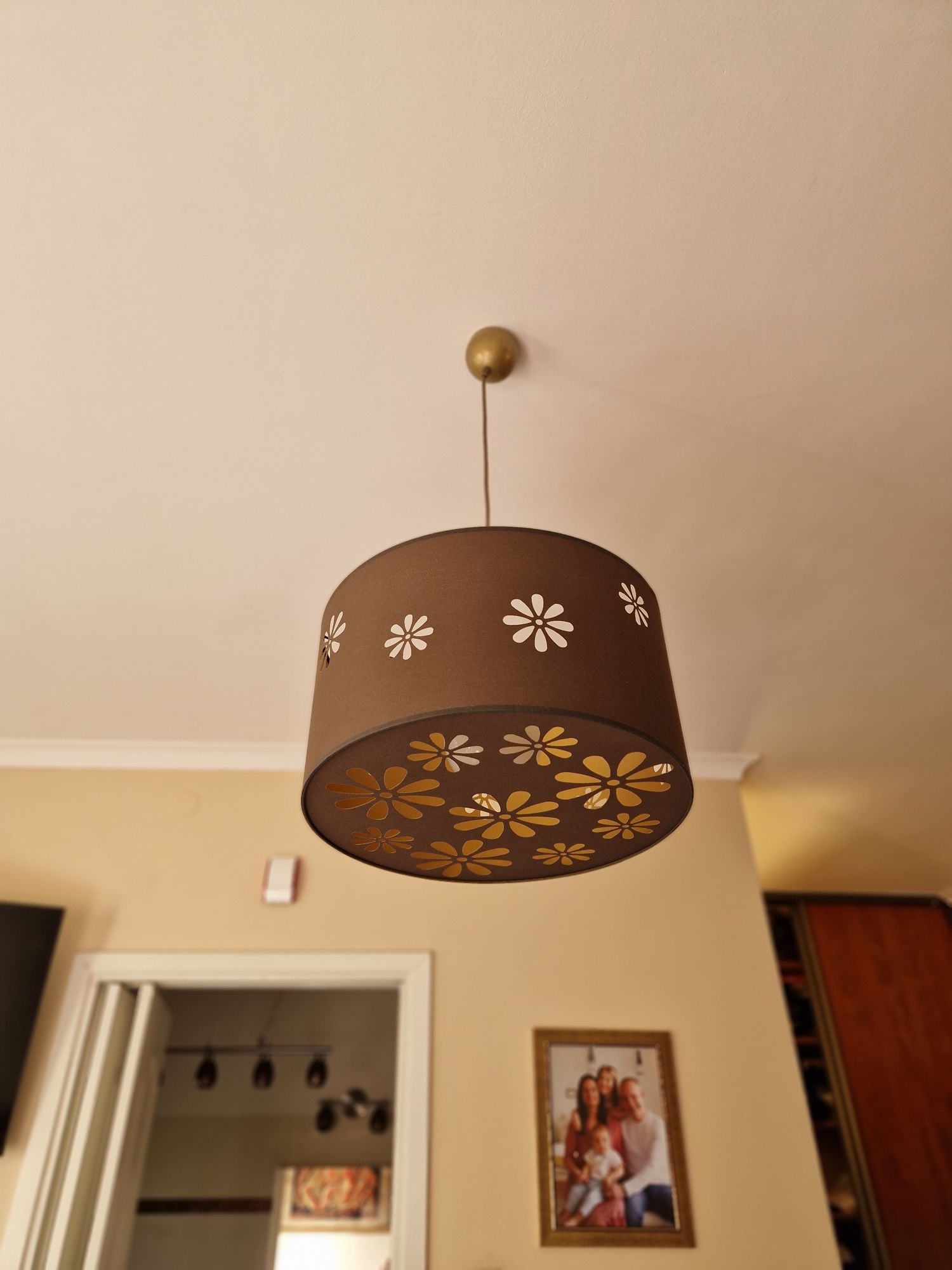 Lampa wisząca brąz