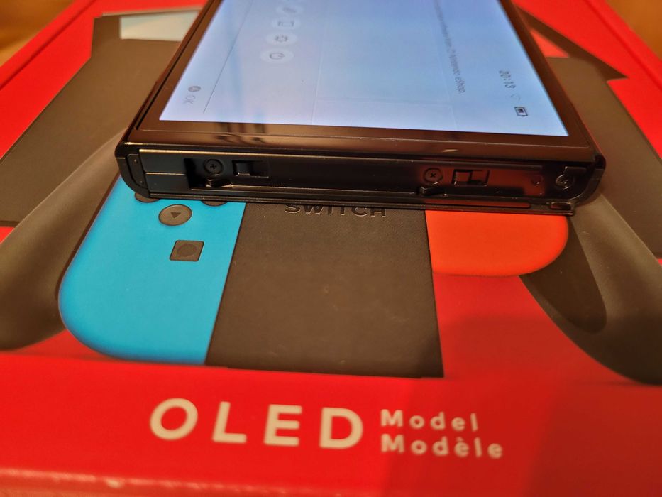 Nintendo Switch Oled Sam Tablet + Pudełko Idealny Stan jak Nowa