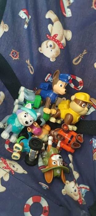 Psi Patrol Duży Zestaw Figurki 10 figurek z ruchomymi elementami NOWY