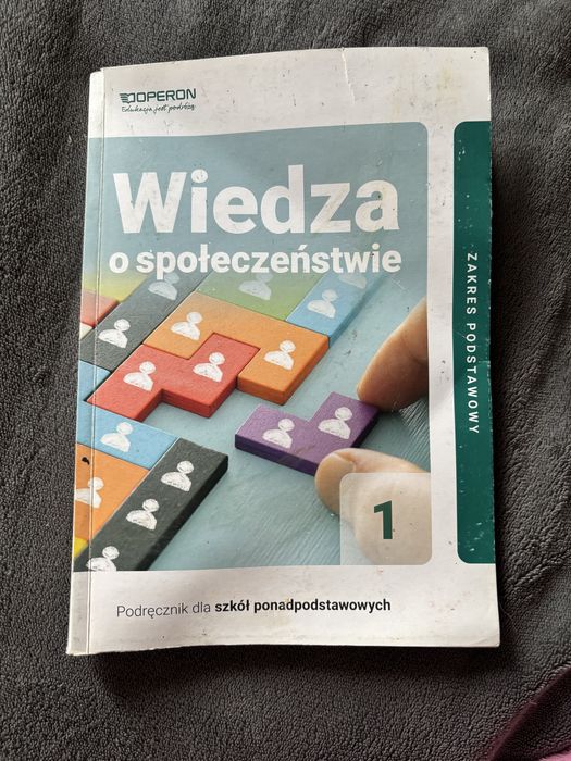 Wiedza o społeczeństwie 1, podręcznik