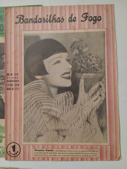 Coleção de 10 revistas bandarilhas de fogo 1933 a 34