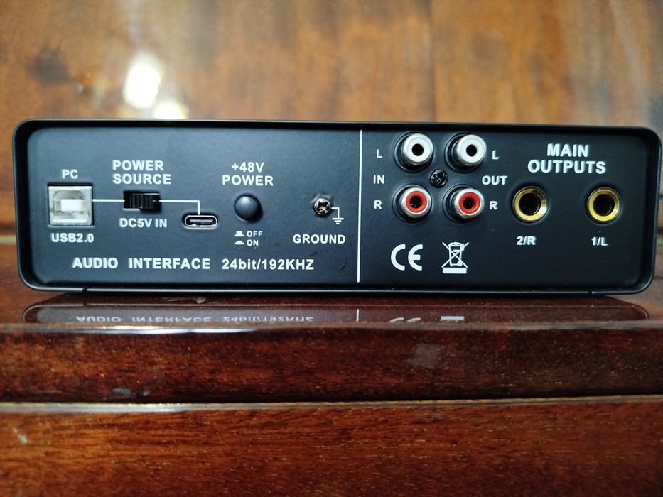 Карта звукова зовнішня ux22, usb аудіоінтерфейс Bomge Depusheng Teyun