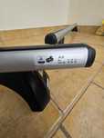 Srebrne belki dachowe z uchwytem Opel Astra J IV Hatchback