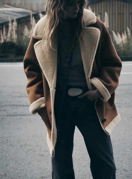 Zara дублянка розмір XS