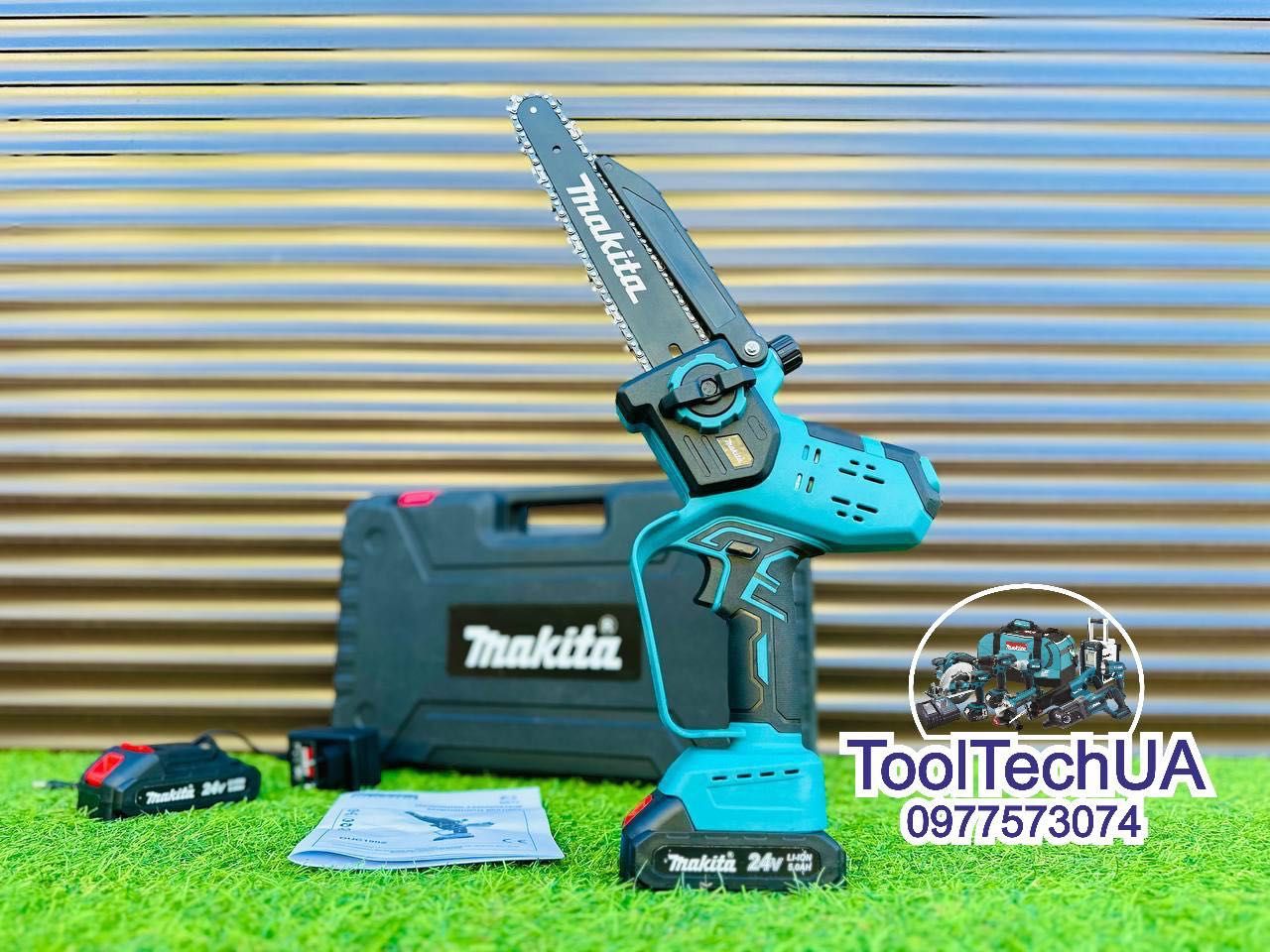 Аккумуляторная акумуляторна пила Makita DUC190Z сучкорез 20см 24V/5Ah