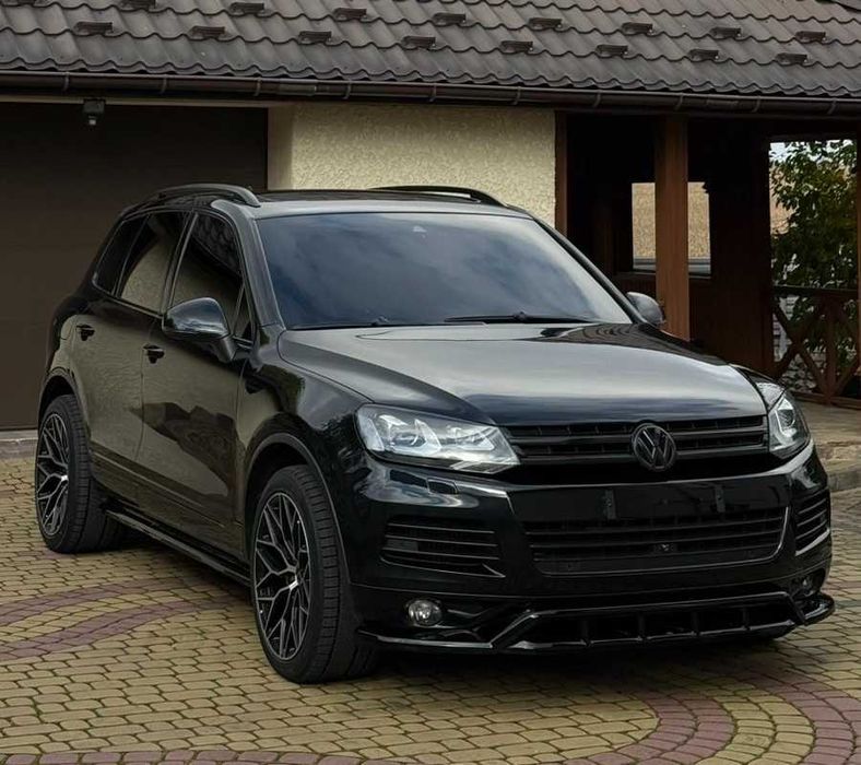 Тюнинг Volkswagen Touareg NF (10-15 обвес губа пороги диффузор спойлер