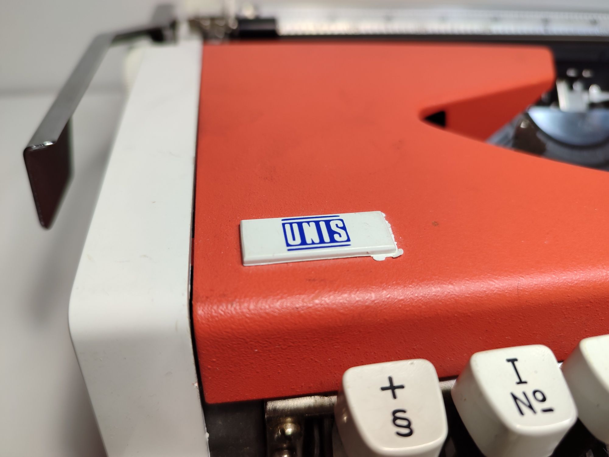 Портативная Печатная Пишущая машинка UNIS tbm De luxe Друкарська