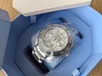 Zegarek Swarovski Dextera. Swiss Made - nowy 39mm srebrny