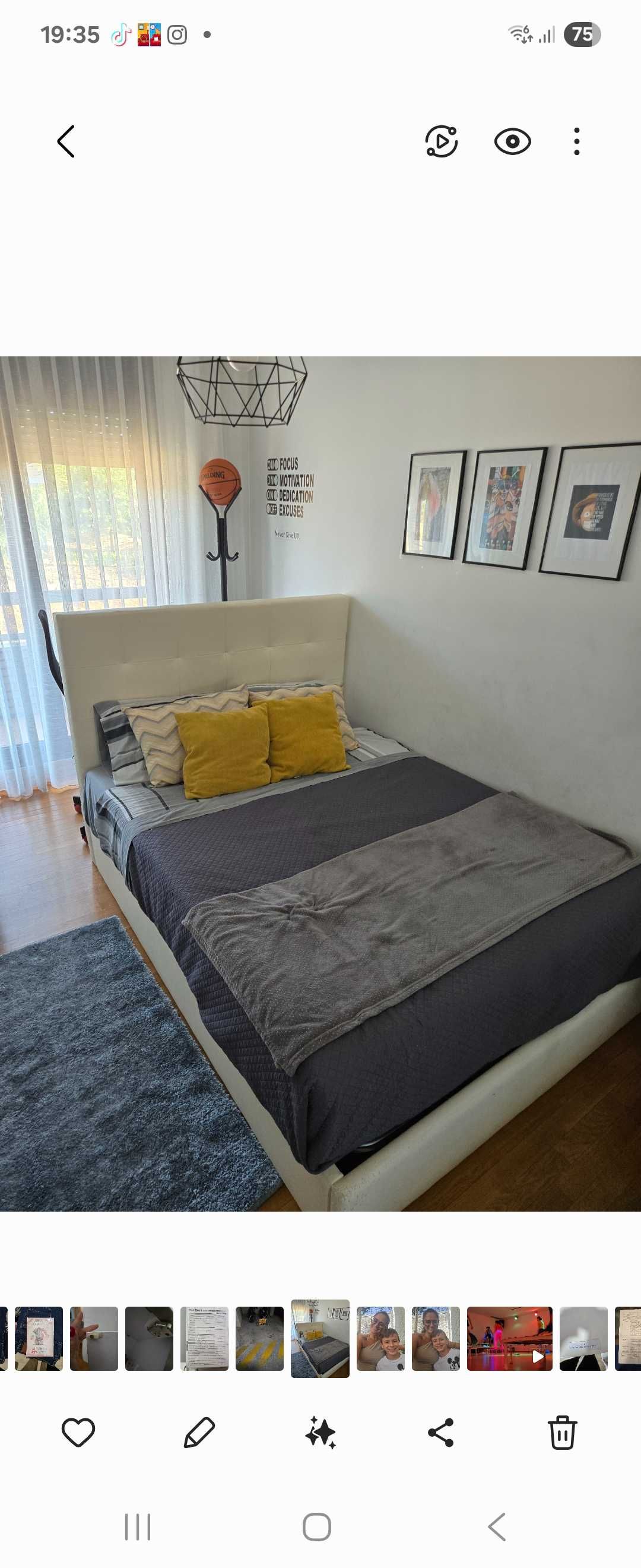 Cama casal 140×120