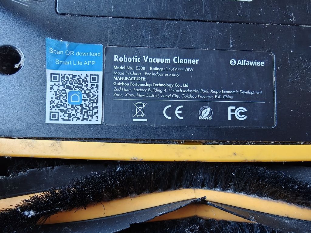 Odkurzacz Alfawise V8S pro E30B robot sprzątający z mapowaniem i mopow